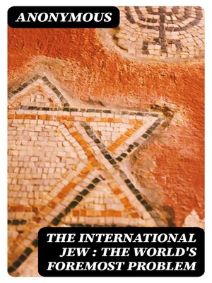 cover image of The International Jew